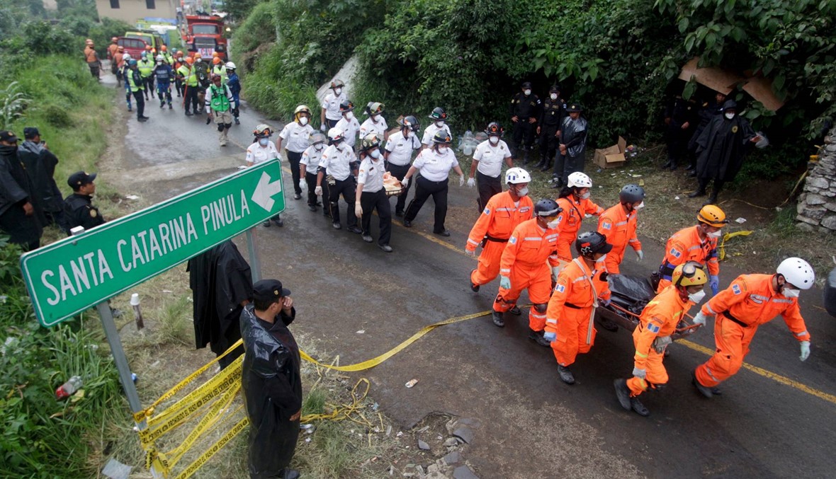 131 قتيلا في انزلاق التربة في غواتيمالا