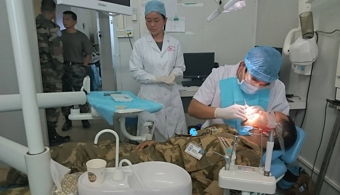 مستشفى صيني في مرجعيون: وخز بالابر "وكاسات هواء"