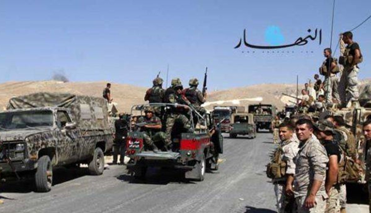 إصابة 5 عسكريين بقذائف المجموعات الإرهابية في رأس بعلبك