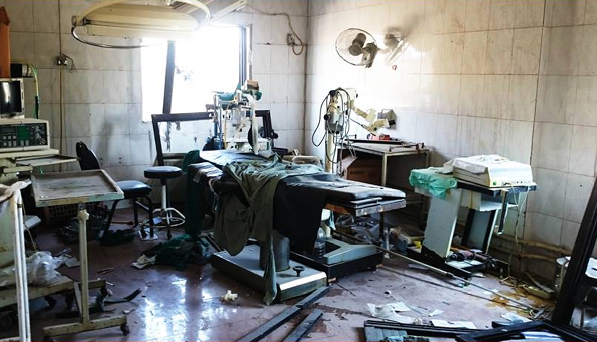مقتل 13 شخصاً في غارات روسية استهدفت مستشفى ميدانياً في إدلب