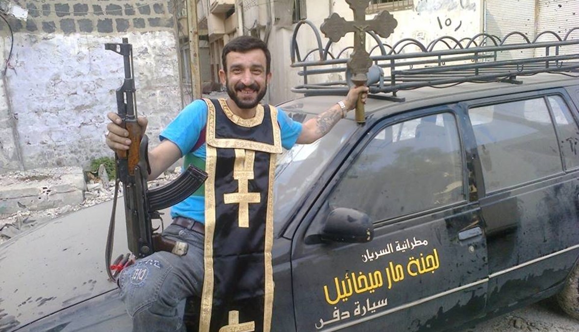 مئات من المقاتلين المسيحيين توجهوا الى صدد للدفاع عنها من "داعش"