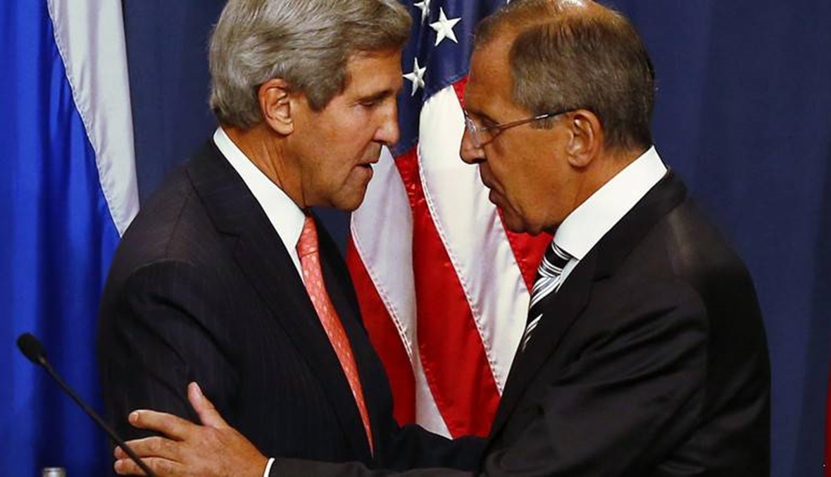 لافروف وكيري ناقشا محادثات سلام مزمعة في شأن سوريا