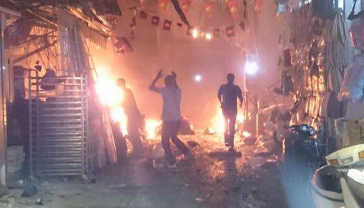 بالصور والفيديو: مجزرة "داعشية"... عشرات الشهداء والجرحى في تفجيري برج البراجنة