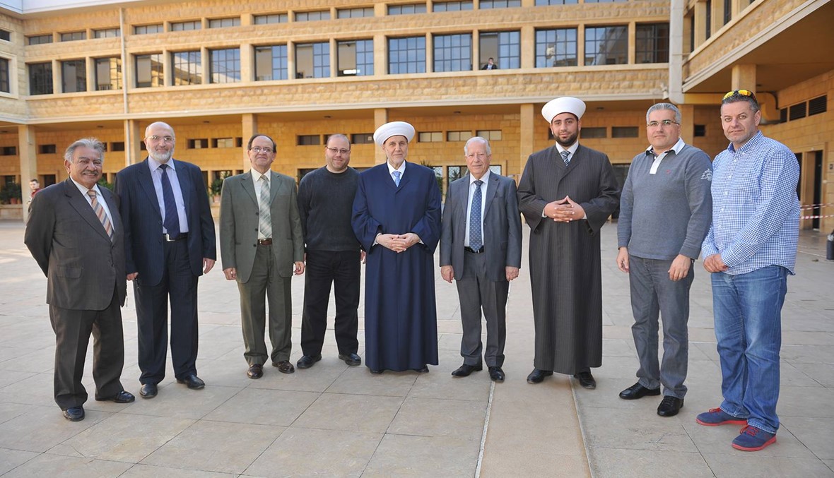 مفتي طرابلس والشمال يزور جامعة الروح القدس في الكسليك