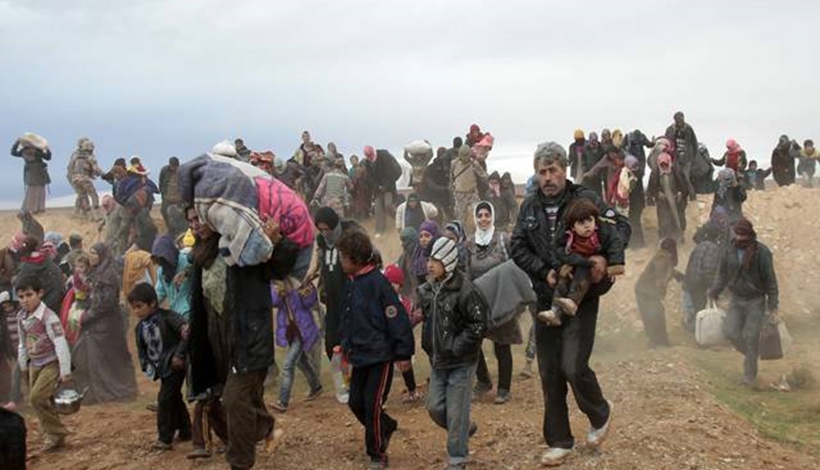 12 الف لاجىء سوري عالقون عند الاردن... و"اوضاعهم سيئة"