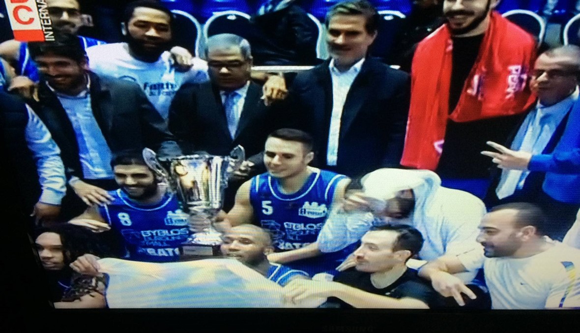 بيبلوس أحرز لقبه الرسمي الأول بطلاً لكأس لبنان في كرة السلة