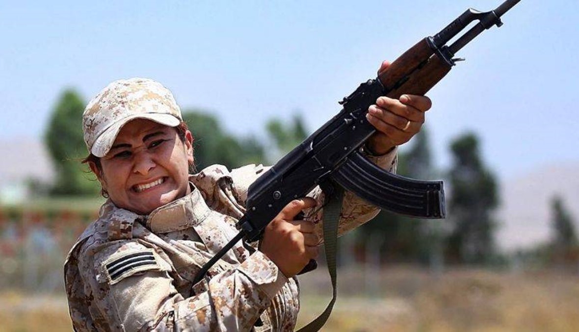 مقاتلات سريانيات على خطوط المواجهة مع "داعش" في سوريا