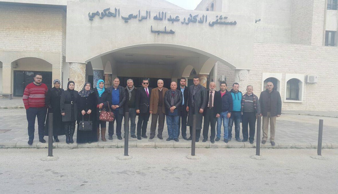 "عكار لعيونك توحدنا" في زيارة إلى مستشفى حلبا الحكومي