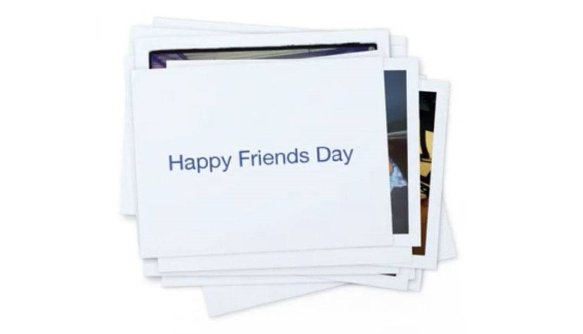 Happy Friends Day من "فايسبوك"!