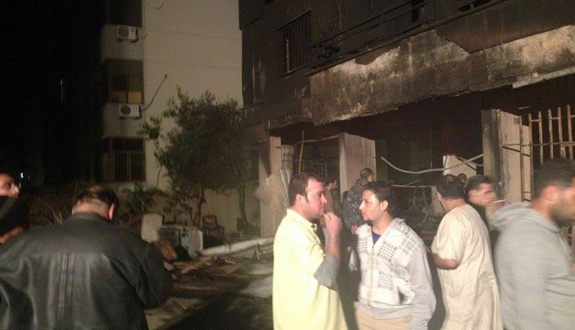 بالصور: حريق في دوحة عرمون