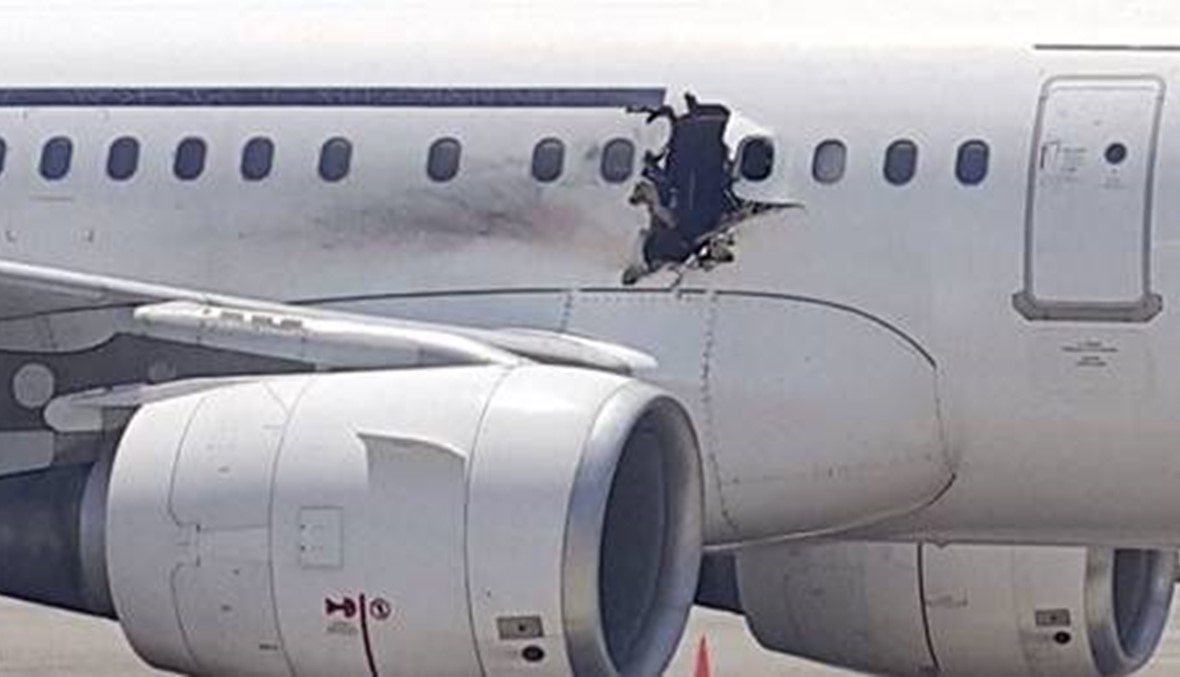 صور كاميرات مراقبة تظهر المشتبه بتنفيذه الاعتداء على الطائرة الصومالية