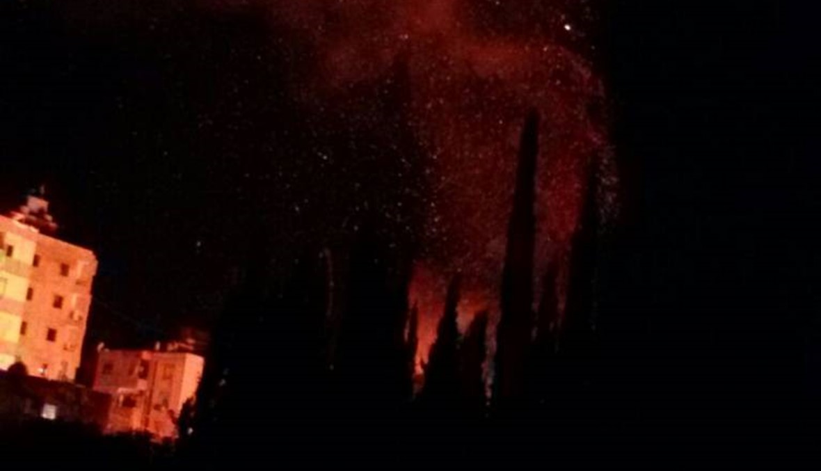 حريق كبير في منطقة شعبية في الليلكي