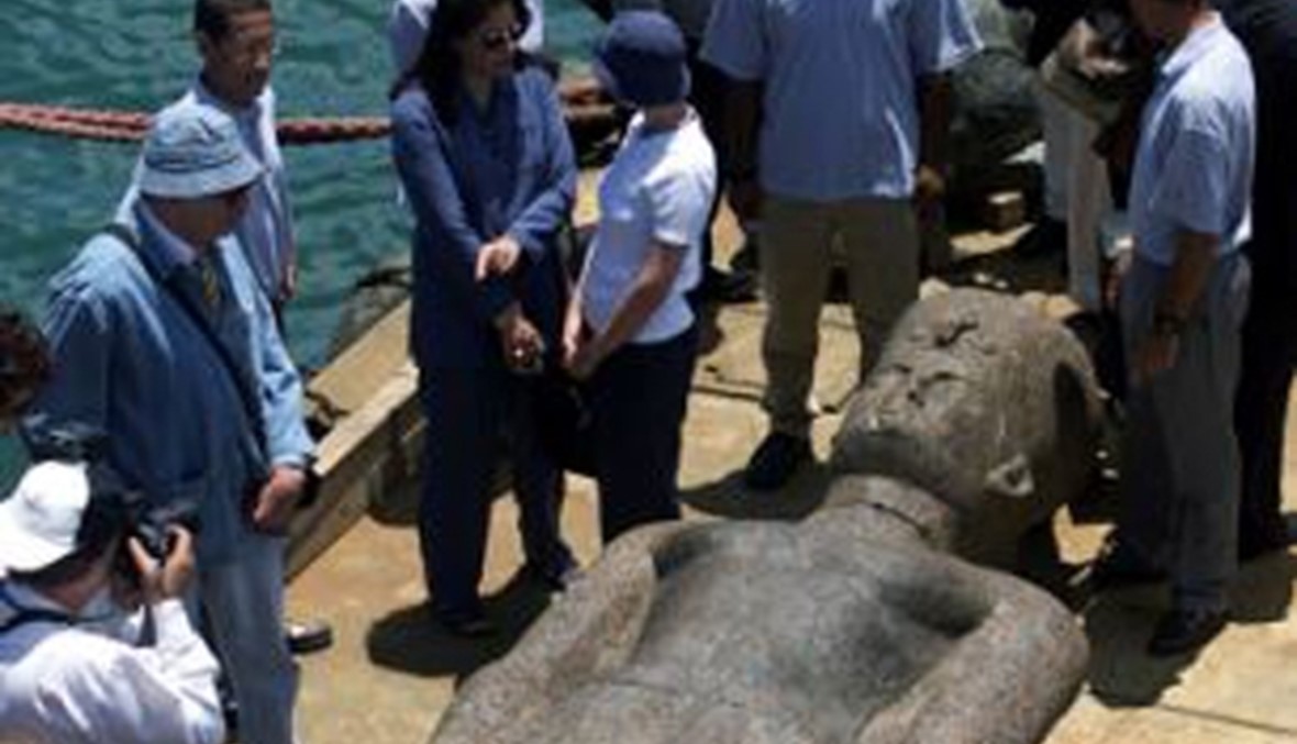 إكتشاف مدينة غرقت في البحر المتوسط