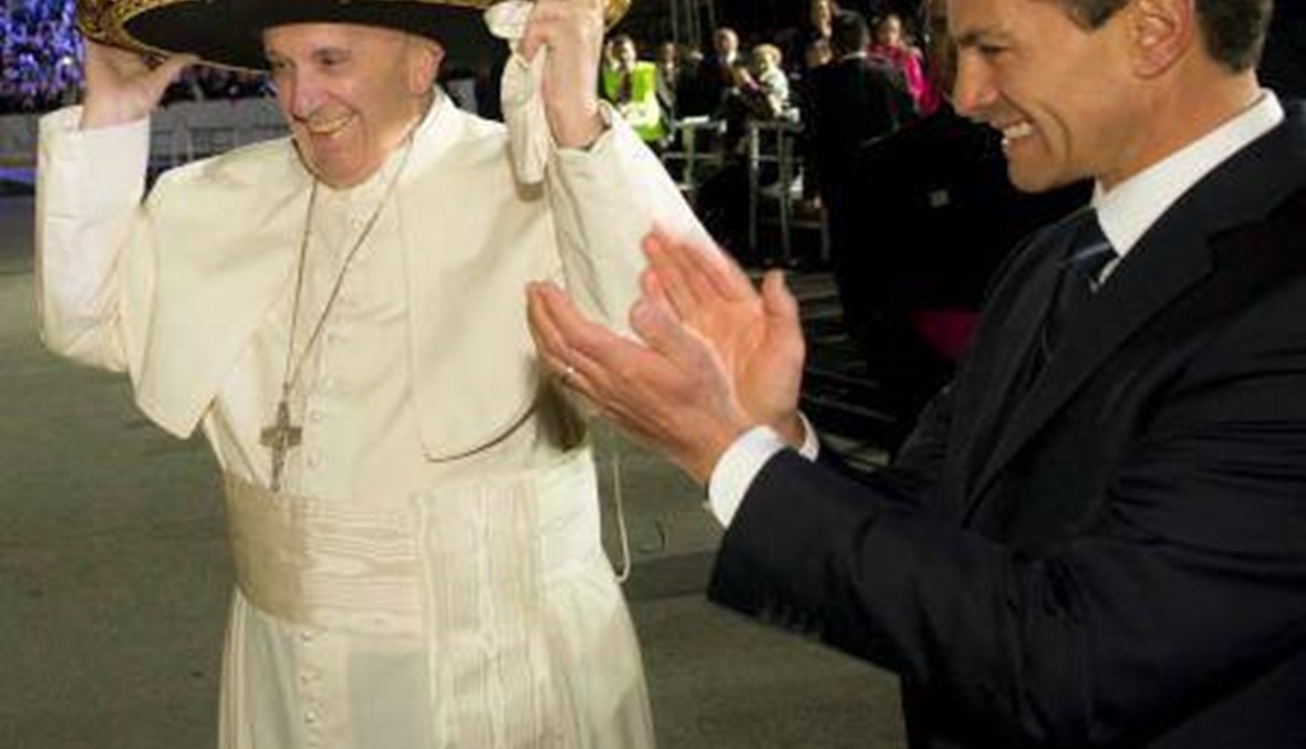 البابا فرنسيس في المكسيك بعد لقاء تاريخي برئيس الكنيسة الارثوذكسية الروسية
