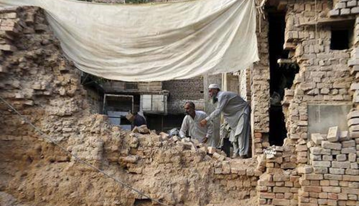 زلزال بقوة 5,9 درجات في شمال غرب باكستان