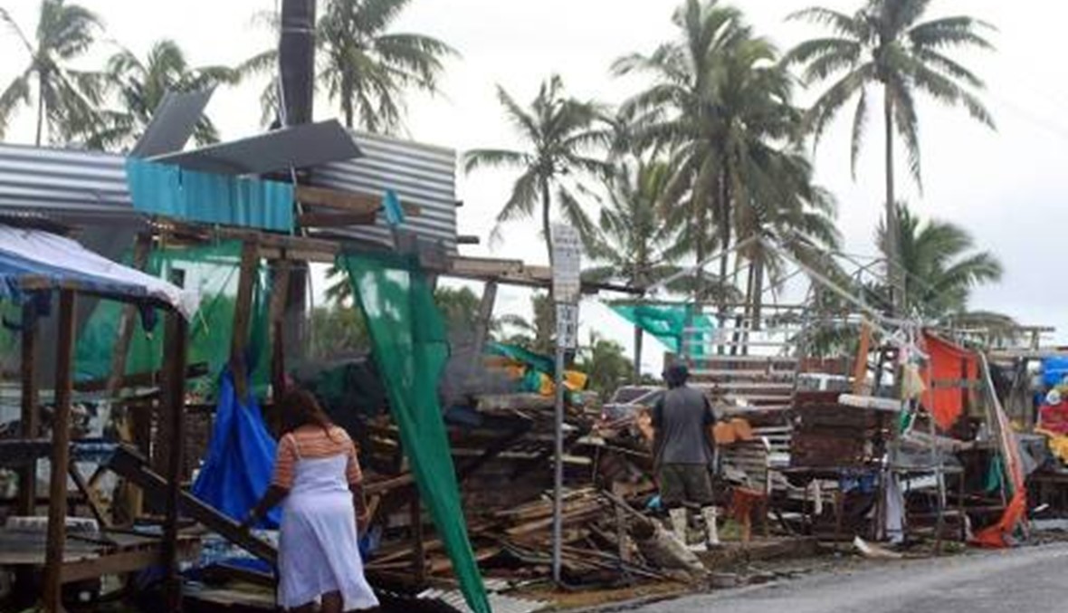 ارتفاع حصيلة ضحايا الإعصار في فيجي...