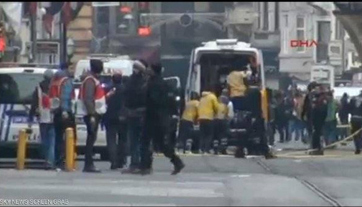 بالفيديو والصور: 4 قتلى و 36 جريح بانفجار شارع الاستقلال في اسطنبول