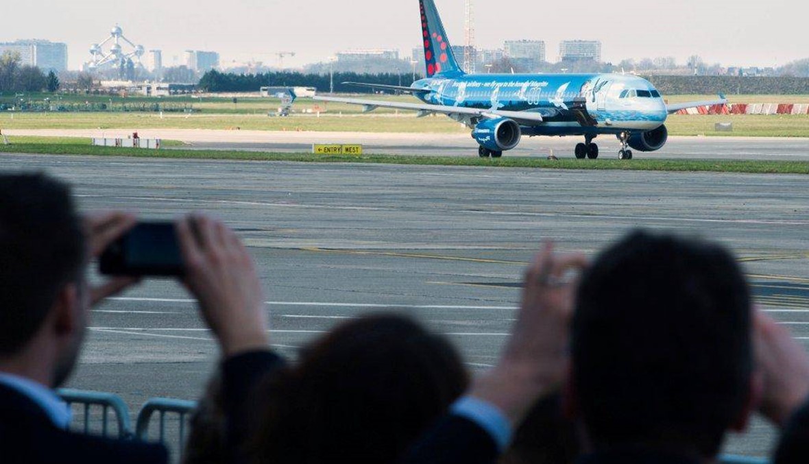 أول طائرة تقلع من مطار بروكسيل: "العمل استؤنف"