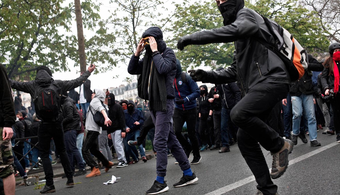 تظاهرات جديدة في فرنسا ضد اصلاح نظام العمل تخللتها اعمال عنف