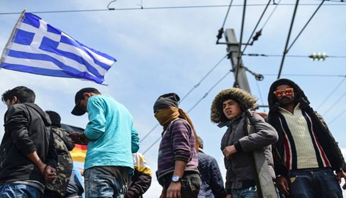 عودة الهدوء إلى مخيم إيدوميني للمهاجرين وتبادل الاتهامات بين اليونان ومقدونيا