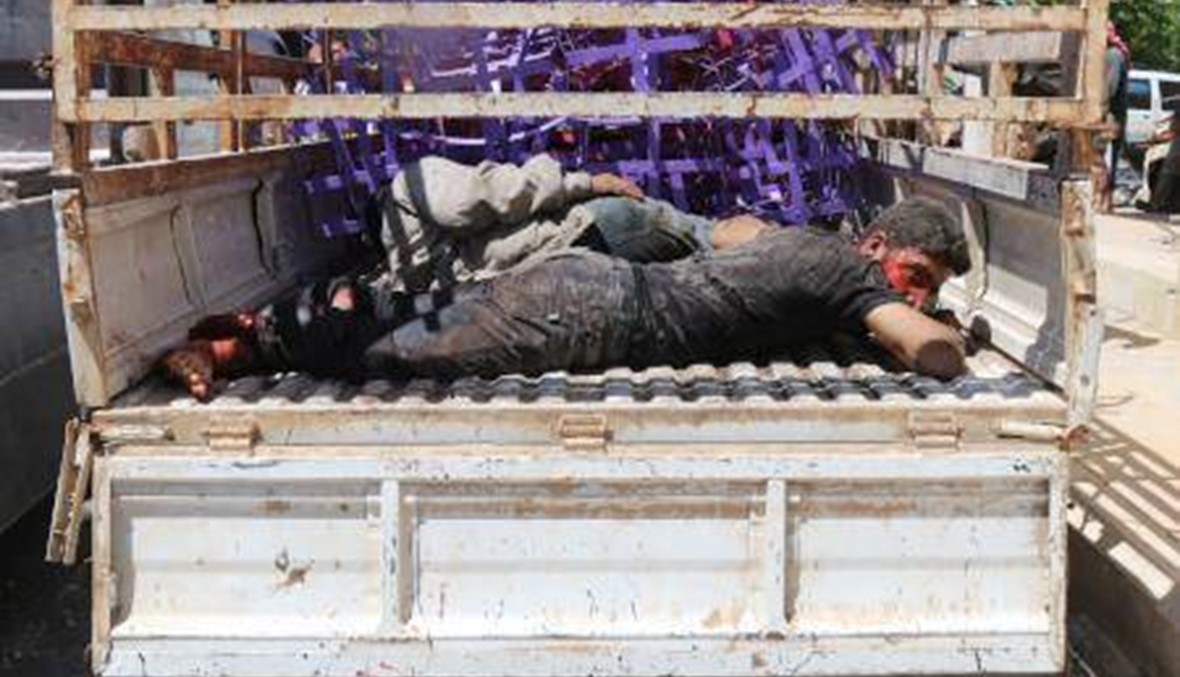 ارتفاع حصيلة الغارات في محافظة ادلب  الى 44 قتيلا