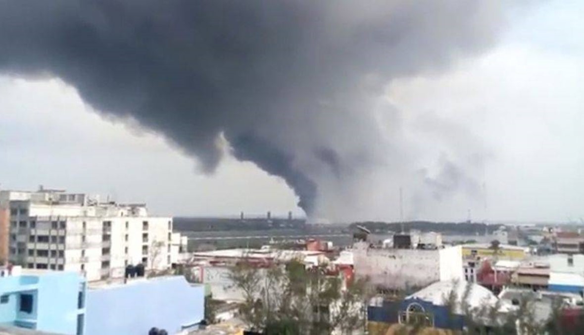حصيلة انفجار المصنع البتركيميائي في المكسيك ترتفع الى 24 قتيلا