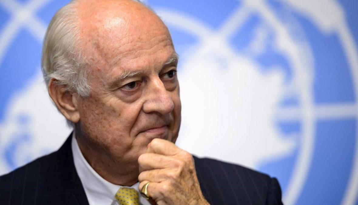 دي ميستورا: الأمم المتحدة تطلب اجتماعاً وزارياً طارئاً لدعم جهود السلام في سوريا