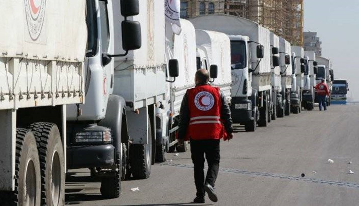 قافلة مساعدات تدخل تلبيسة... هي الثالثة إلى ريف حمص الشمالي خلال أسبوع