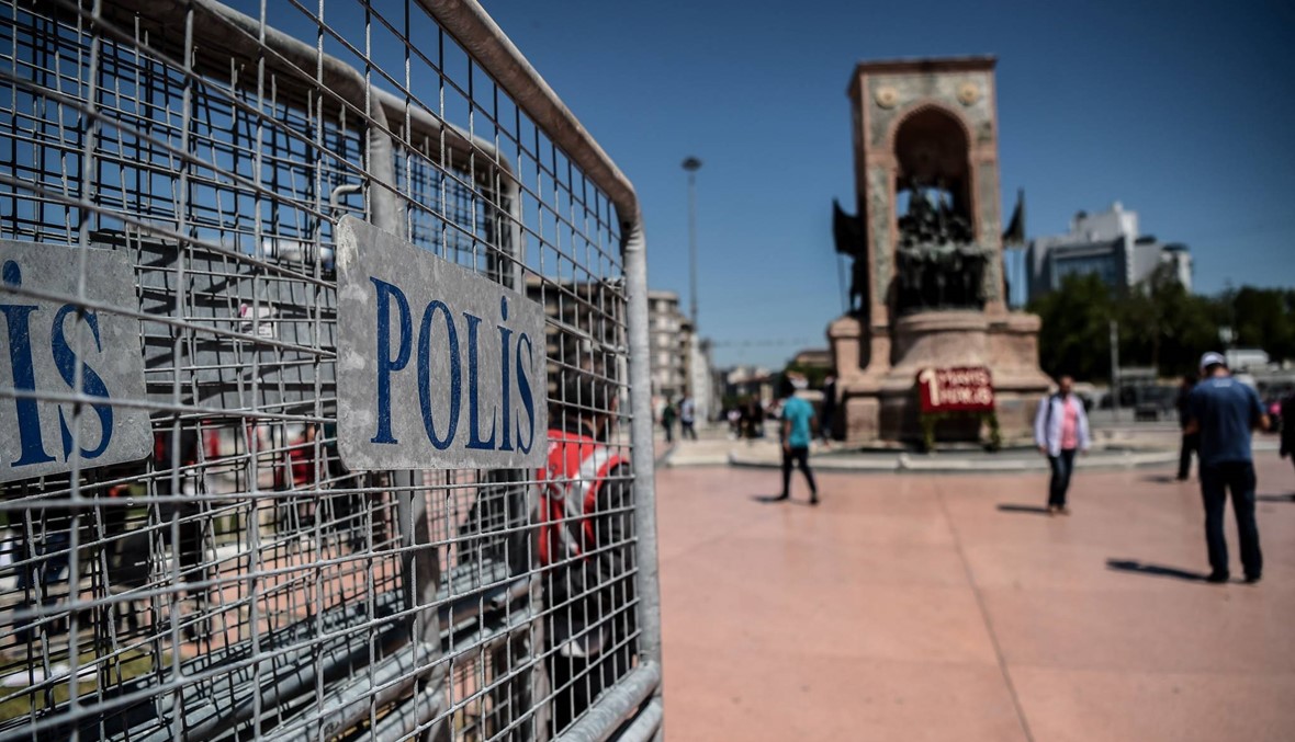 انتشار كثيف للشرطة في اسطنبول استعدادا لتظاهرات عيد العمال