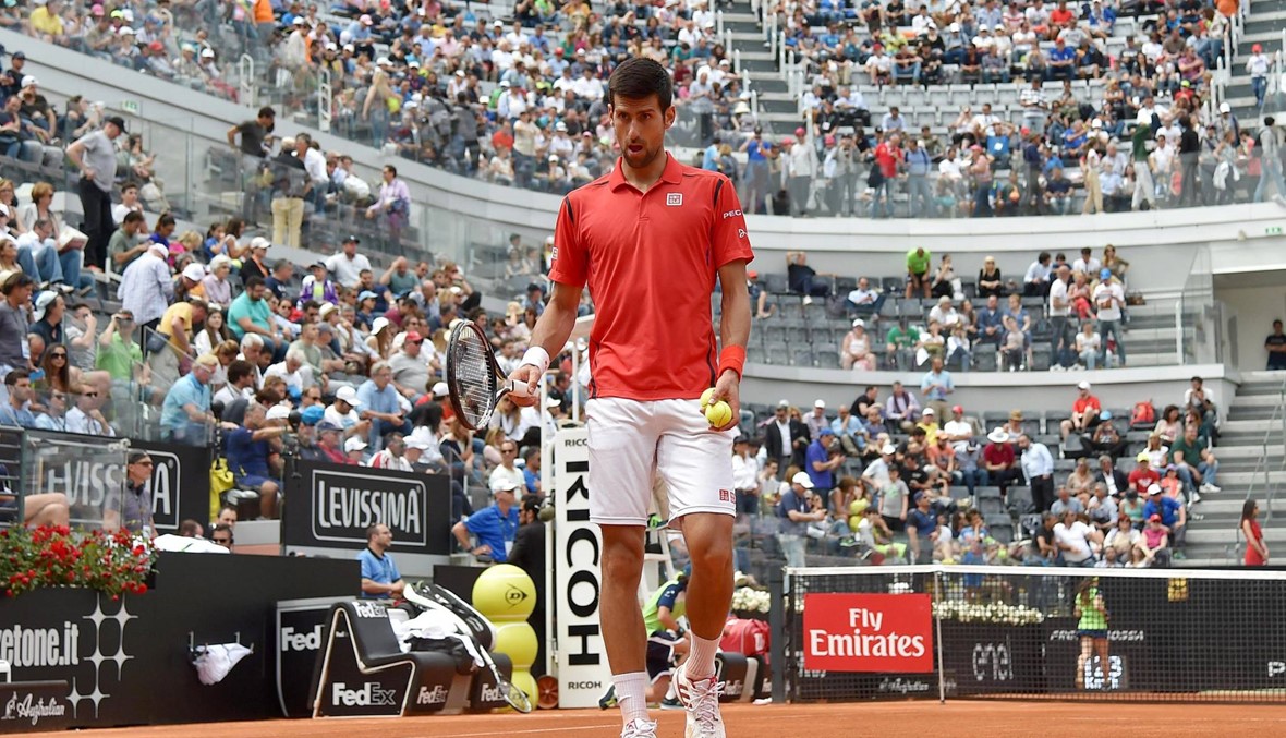 فوز صعب لديوكوفيتش في مستهل دفاعه عن لقبه