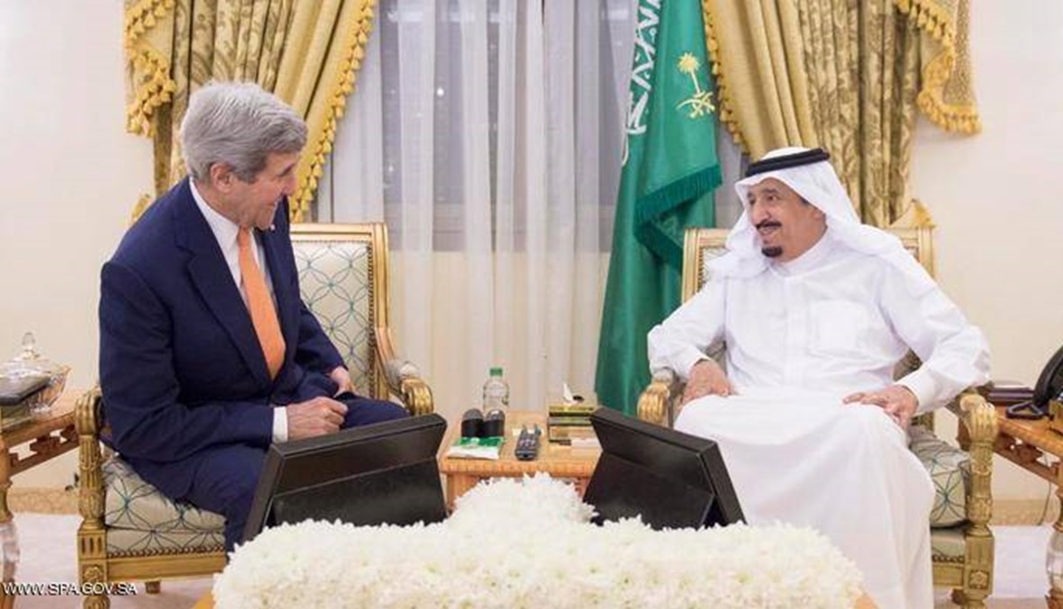 كيري في السعودية... ولقاء مع الملك سلمان لبحث ملفي سوريا وليبيا