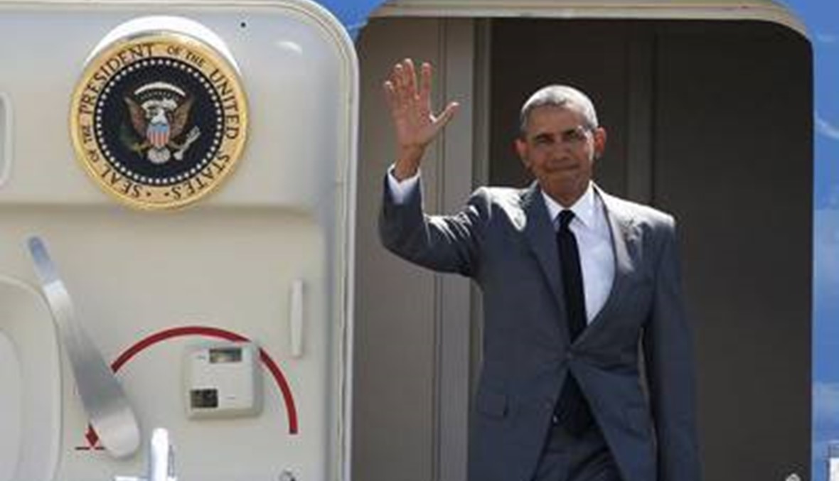اوباما يصل الى اليابان لحضور قمة مجموعة السبع وزيارة هيروشيما