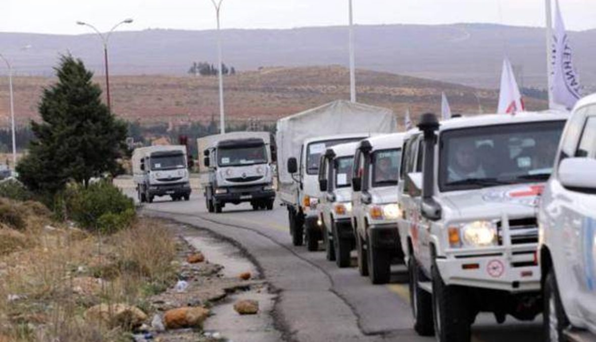 قافلة من الأمم المتحدة تجلب غذاء لسكان داريا السورية المحاصرة