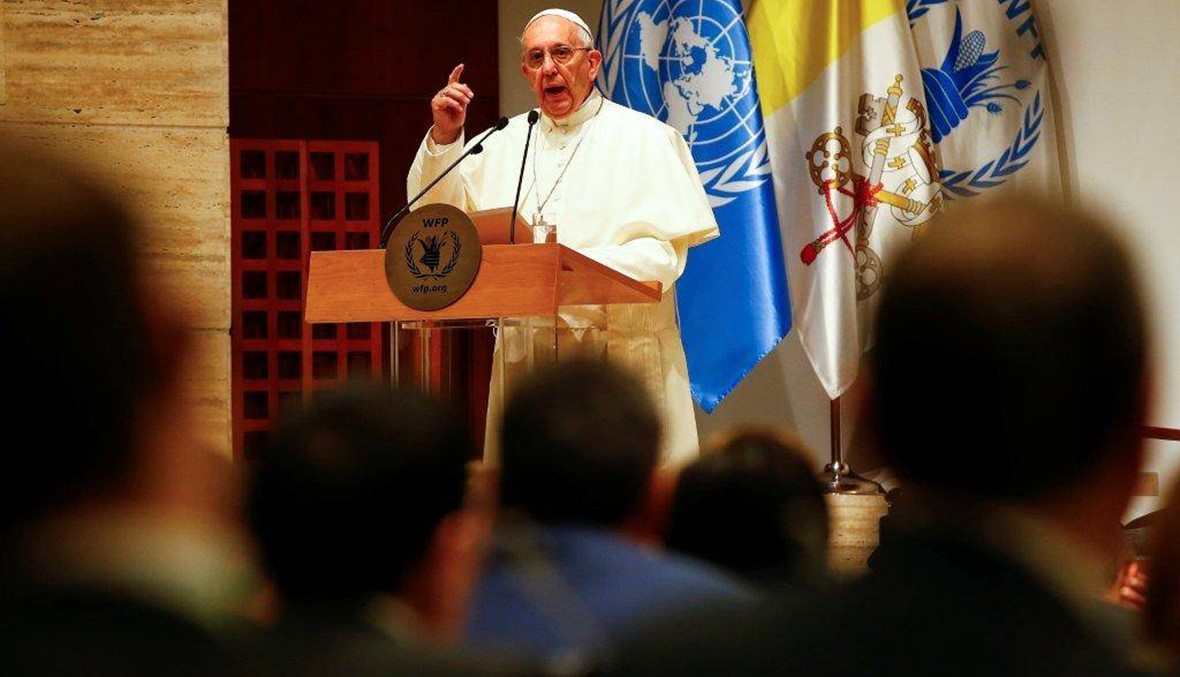البابا فرنسيس يندد باستخدام التجويع "كسلاح في الحروب"