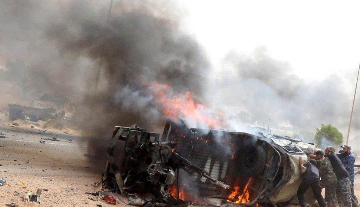 ليبيا: "داعش" يشنّ 3 هجمات انتحارية على القوات الحكومية في ابو قرين