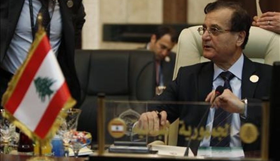 منصور تبلغ باجتماع طارىء لوزراء الخارجية العرب حول النازحين السوريين الى لبنان