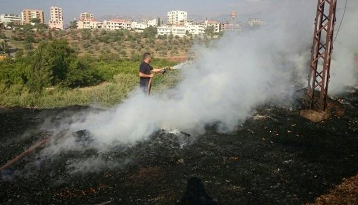 اندلاع حريق كبير في بلدة قره باش بزغرتا
