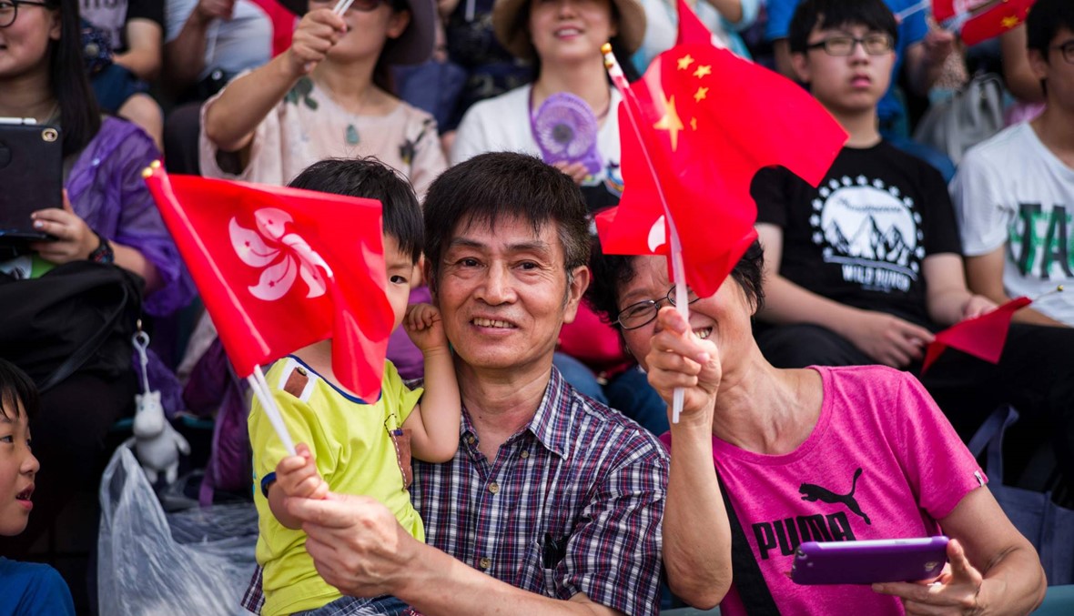 عشرات الآلاف من المتظاهرين يستعدون لاحياء ذكرى عودة هونغ كونغ الى الصين