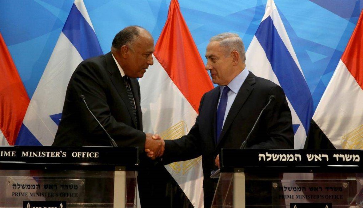 وزير الخارجية المصري التقى نتنياهو: مستعدون للمساهمة في الحل