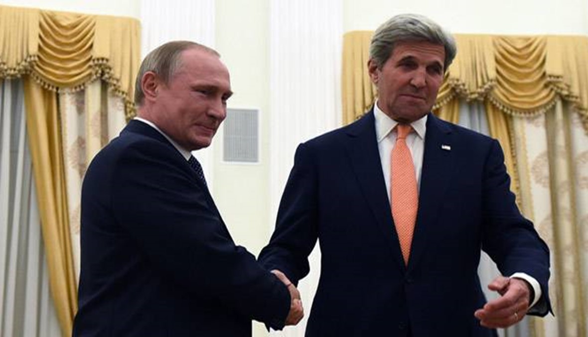 بوتين واثق من إحراز تقدّم لحل الأزمة السورية وكيري يقترح عليه التعاون ضد "داعش" و"النصرة"
