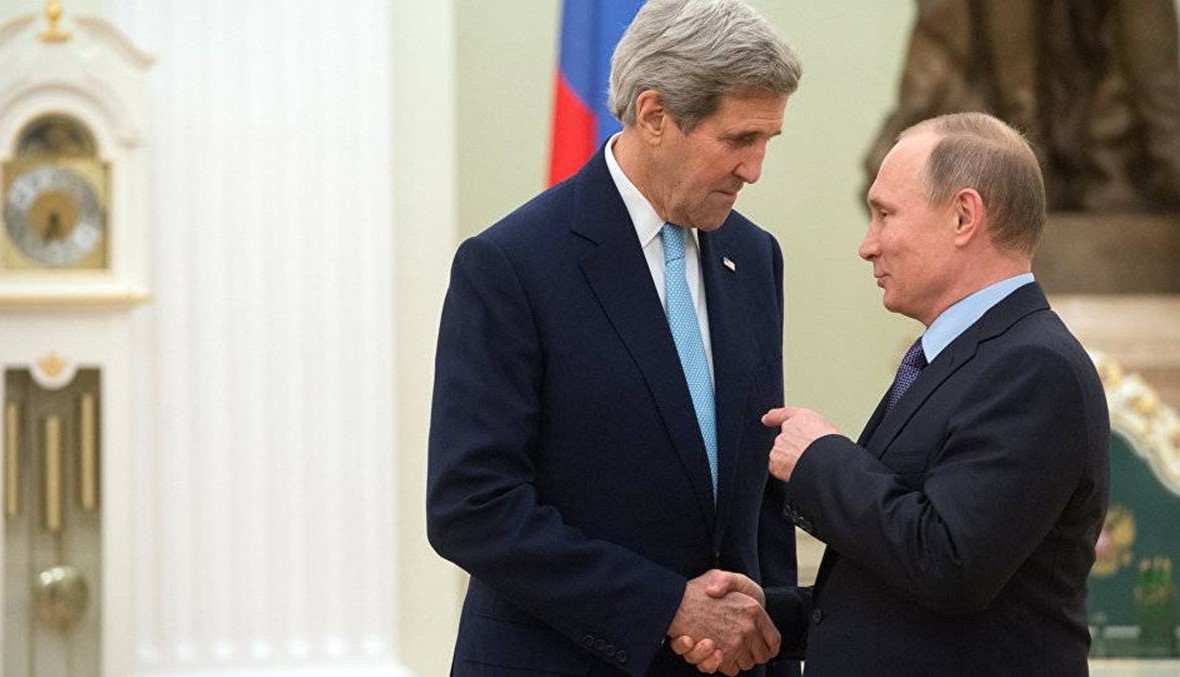 بوتين وكيري لم يبحثا التعاون العسكري المباشر في سوريا