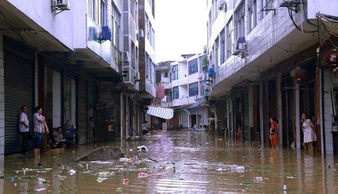 أمطار الصين: 24 شخصاً على الأقل قُتلوا والملايين مُرغمون على النزوح!