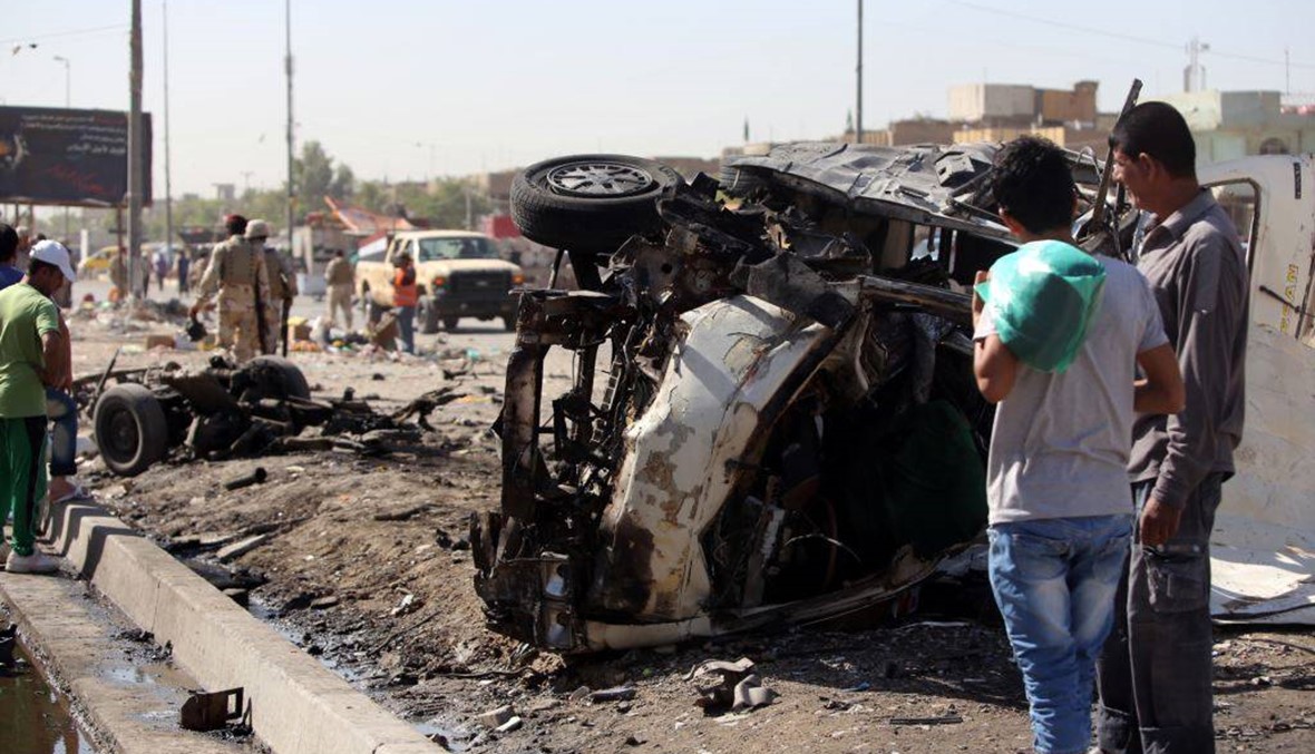 12 قتيلا على الاقل في هجوم انتحاري في بغداد