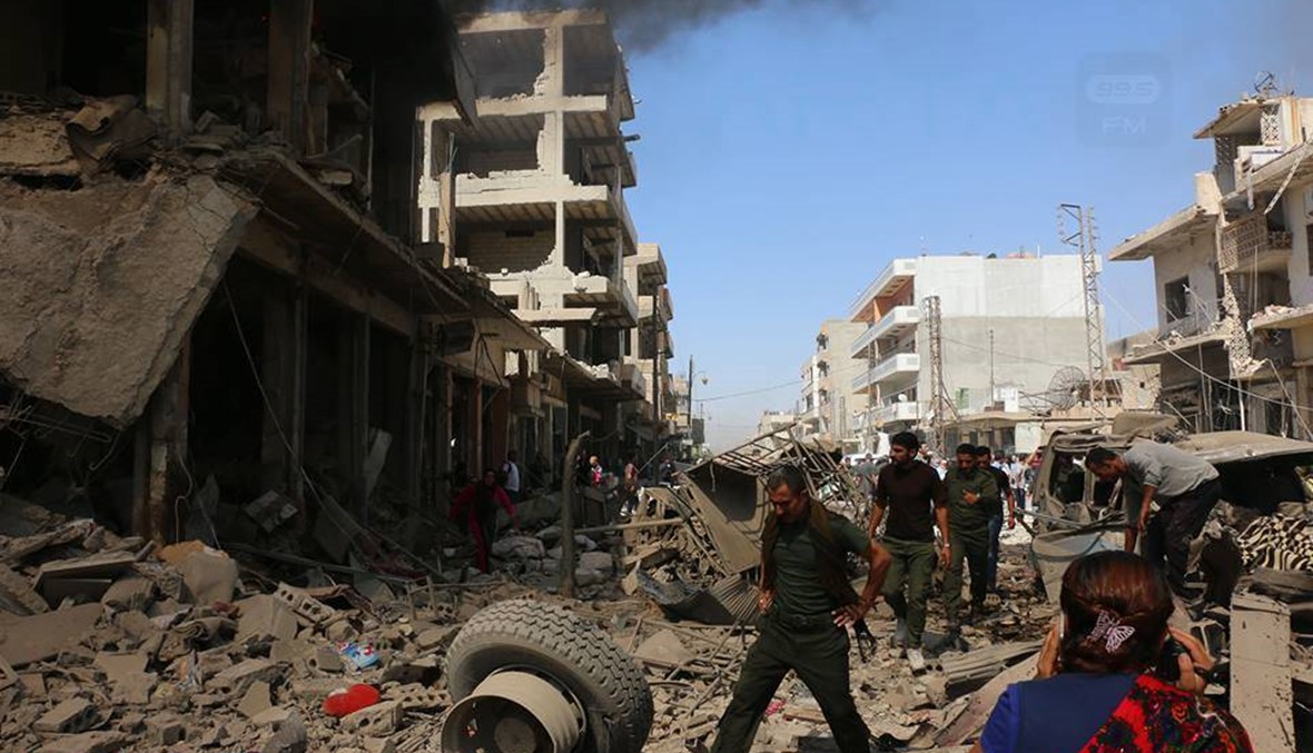بالصور والفيديو- تفجيران عنيفان يهزّان القامشلي: قتلى وجرحى و"داعش" يتبنى