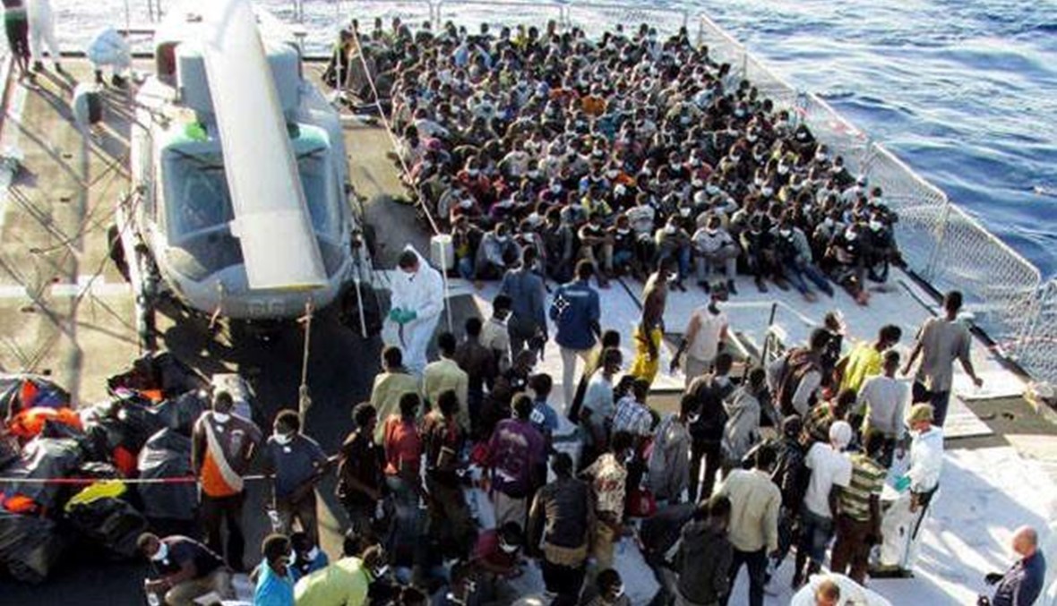 إنقاذ أكثر من 3400 مهاجر قبالة ليبيا