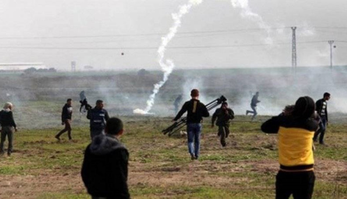 مواجهات على حدود غزة وإصابة ثلاثة فلسطينيين