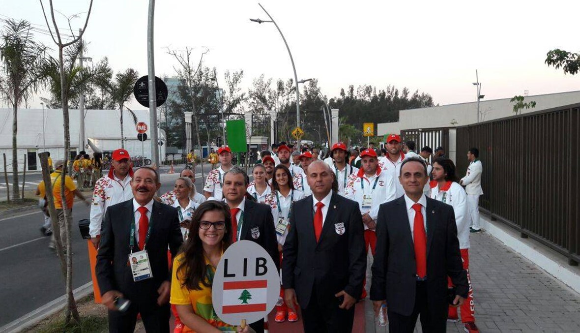 هكذا تصدى رئيس بعثة لبنان الى الالعاب الاولمبية للبعثة الاسرائيلية