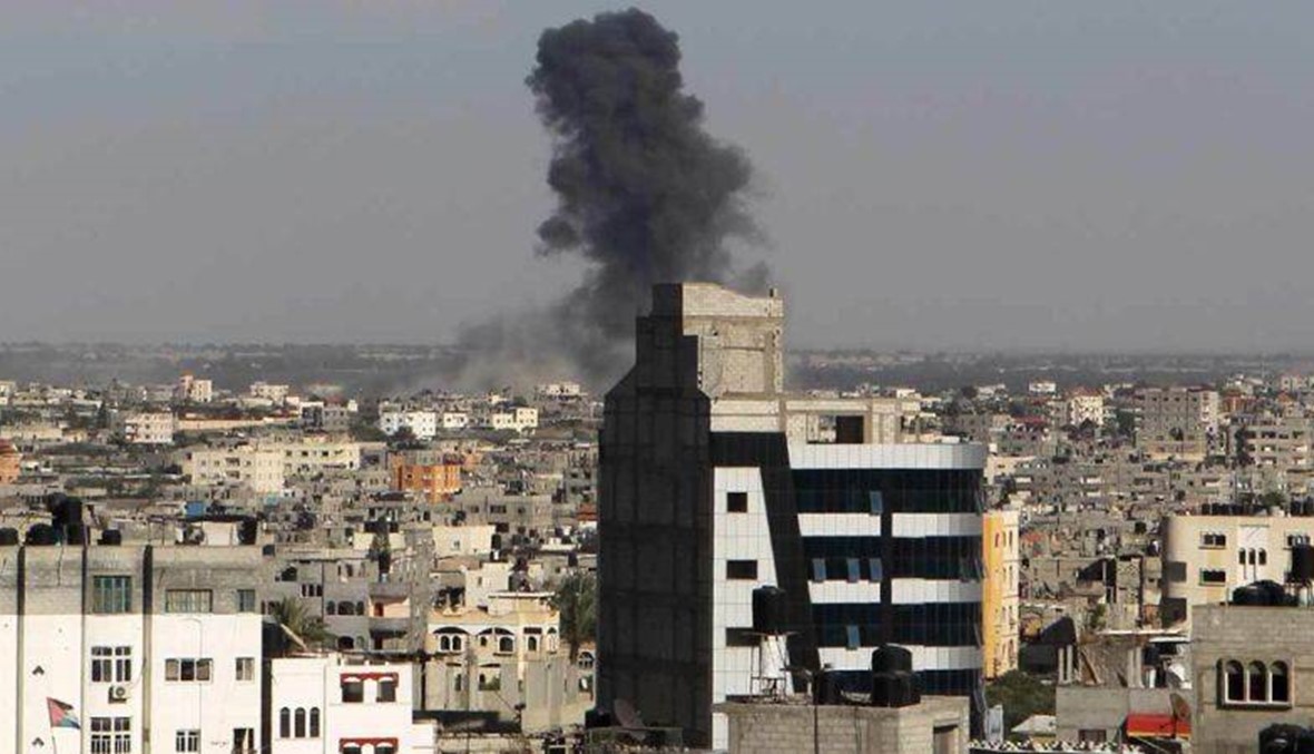 مواقع في قطاع غزة تتعرض لقصف اسرائيلي... اصابتان بين الفلسطينيين