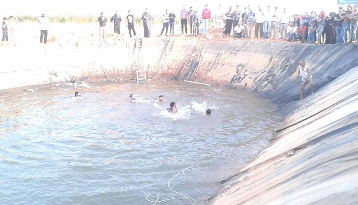غرق عندما كان يسبح في بركة لتجميع مياه الري في بوداي (صور)