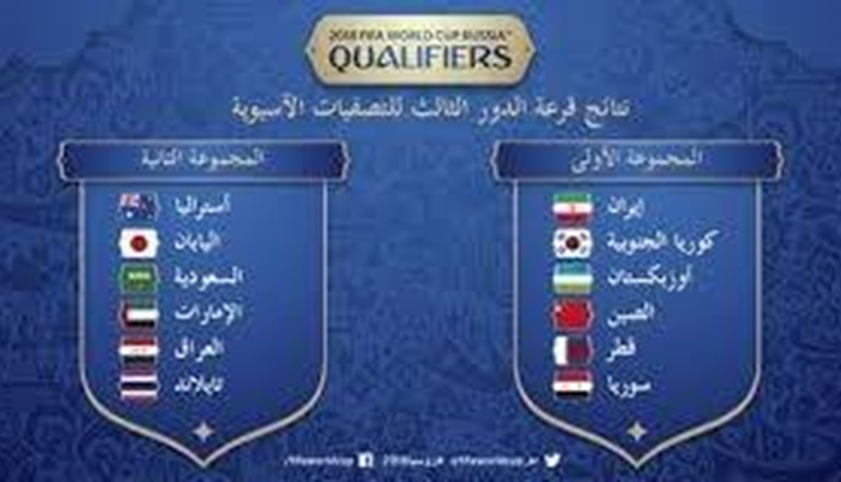 التصفيات الآسيوية لكأس العالم: انطلاق مباريات الدور الثالث